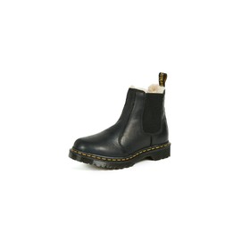 Dr. Martens Women's Leonore Burnished Wyoming Leather Boot, Black, 3 Medium UK (5 US)