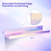 upsimples Acrylic Shelves for Wall Decor, 15" Display Shelf for
