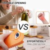 Carrot Shaped Magnet Jar Opener for Weak Hands, Multifunctional Magnetic