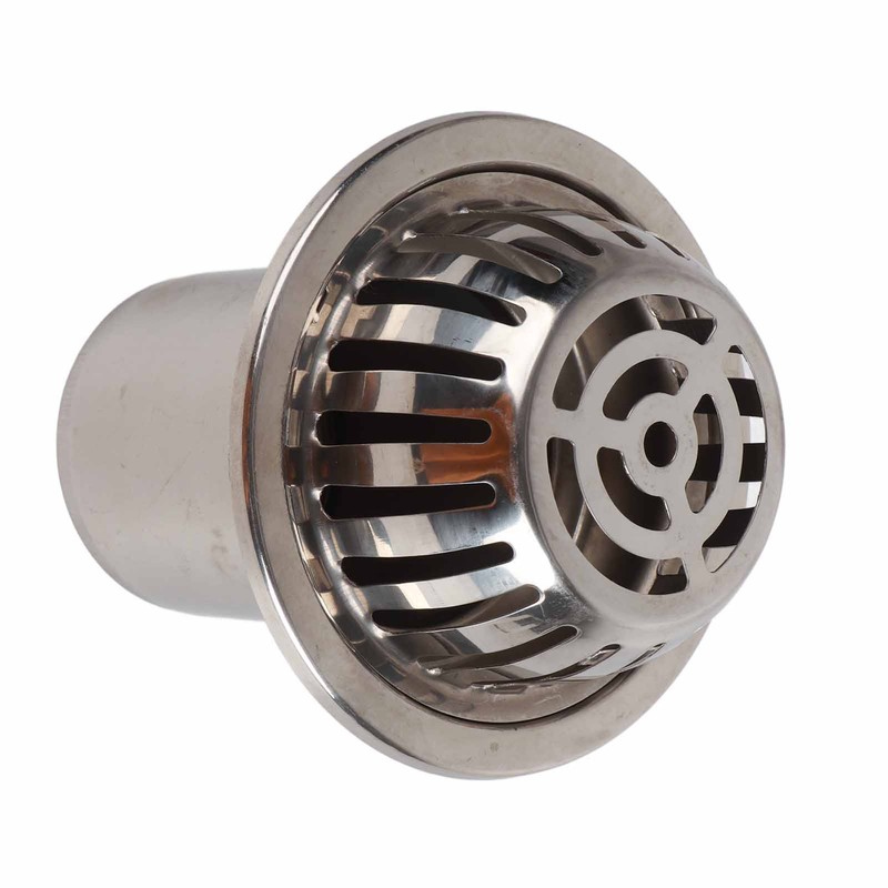 Roof Floor Drain Stainless Steel Non Blocking Balcony Outdoor Rain