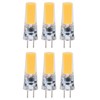 6PCS GY6.35 Bulb 5W COB Light Bulb 500lm Silicone Ceiling
