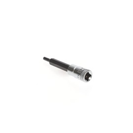 Gedore 1933256 Long Hexagon Socket Bit, 0.1 inch (3 mm) Opposite Side