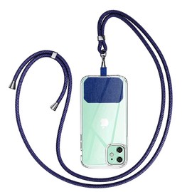 GUMO-LONG Handykette Universal zum Umhängen - Kompatibel mit jedem Handy und Smartphone, Kette zum Umhängen, Hülle mit Kordel, Handyband mit jeder Hülle kombinierbar