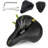 Qcdou Bicycle Saddle Men Women Comfortable Gel Ergonomic Bicycle Saddle