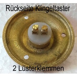 Antique Brass Gerlitzen Graf Bell 1 Doorbell Door Bell K11P