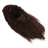 Women Long Brown Wavy Wig Heat Resistant Soft Fluffy Brown