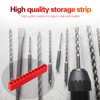 Telituny 12 Hole bit Holder, red 5 Pieces 12 Hole