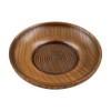 ZONADAH 6 PCS Wooden Coasters Wood Fruit Decorative Plate Round