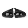 2pcs Side Mirror Cover Door Wing Mirror Cover Cap Replacement