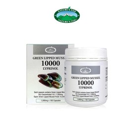 Nature's Top Green-lipped Mussel 10,000mg 180 Capsules / 네이쳐스탑 초록입홍합 10000mg 180캡슐