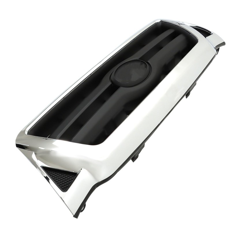 GXYWADY Front Grille Chrome with Black Insert Replacement for Tacoma