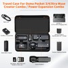 CYNOVA Black DJI OSMO Pocket 3 Carrying Bag, Shockproof DJI