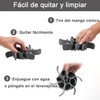 KOMPORY Plato para Perro Alimentación Lenta, Cuenco de Comida Lenta