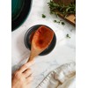 LE TAUCI Ceramic Spoon Rest, 4.8 Inch Spoon Rest for
