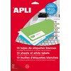 APLI 12920 Archival Labels 190 x 61 mm 10 Sheets