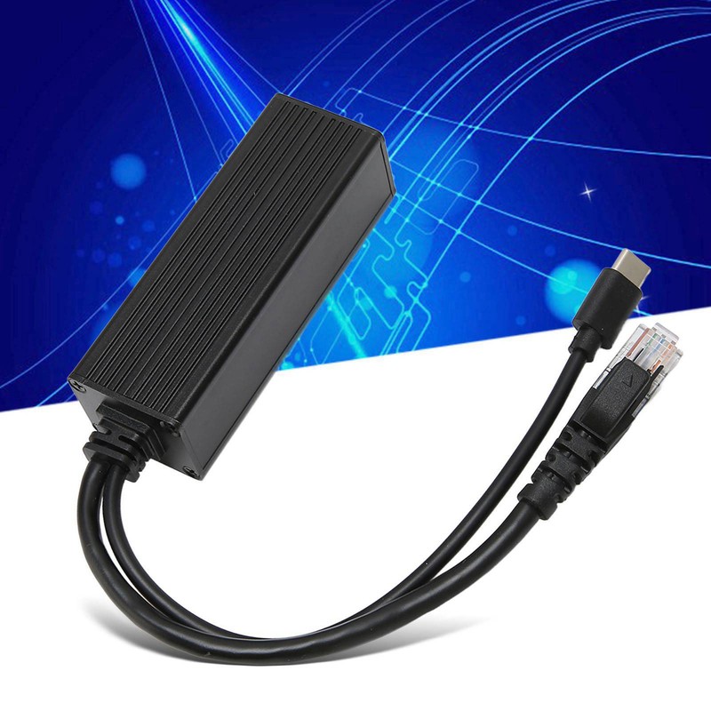 POE Splitter Metal Shell Design 5V 2.5A Type C Interface