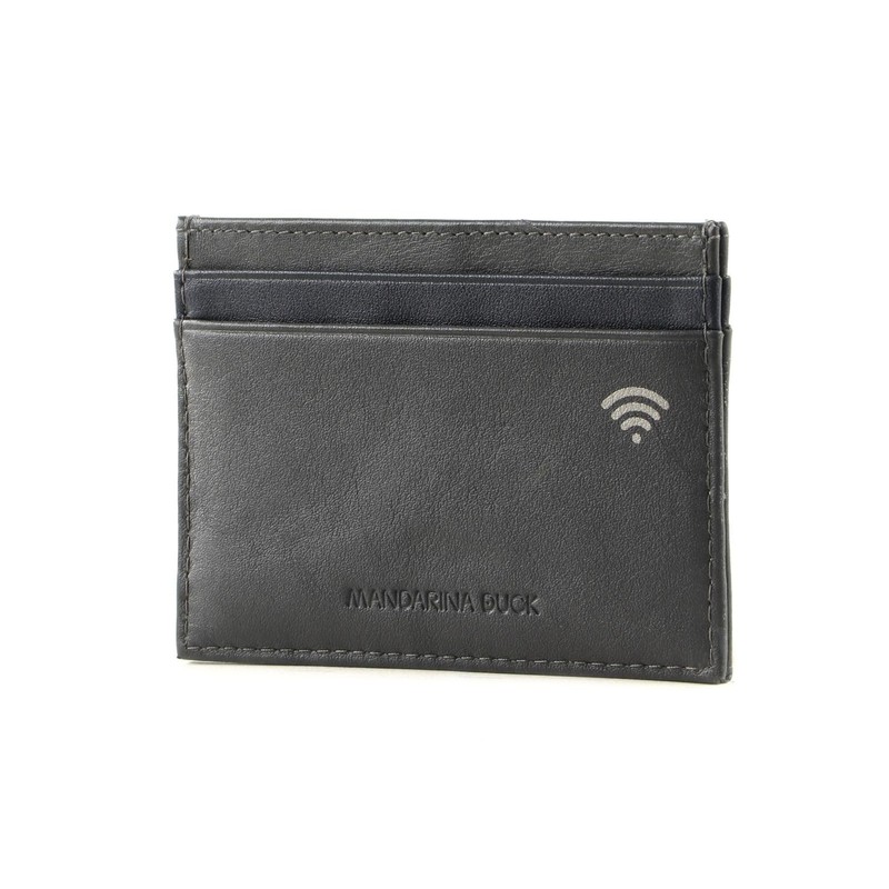 Mandarina Duck Men's Downtown Travel Accessory Wallet, Iron Gate