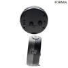 FORMIA HT-A036W-GM Table Clock, Alarm Clock, Easy to See, Continuous