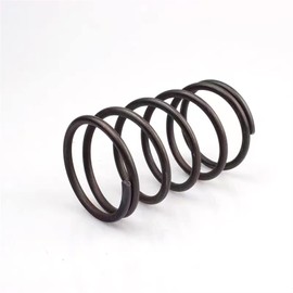 Mdingbao-Tension Spring Pressure Spring Compressed Spring Wire Diameter 0.6mm / Outer Diameter 9mm Return Release Spring, Strong Stretching Ability (Length : 50mm (10Pcs))