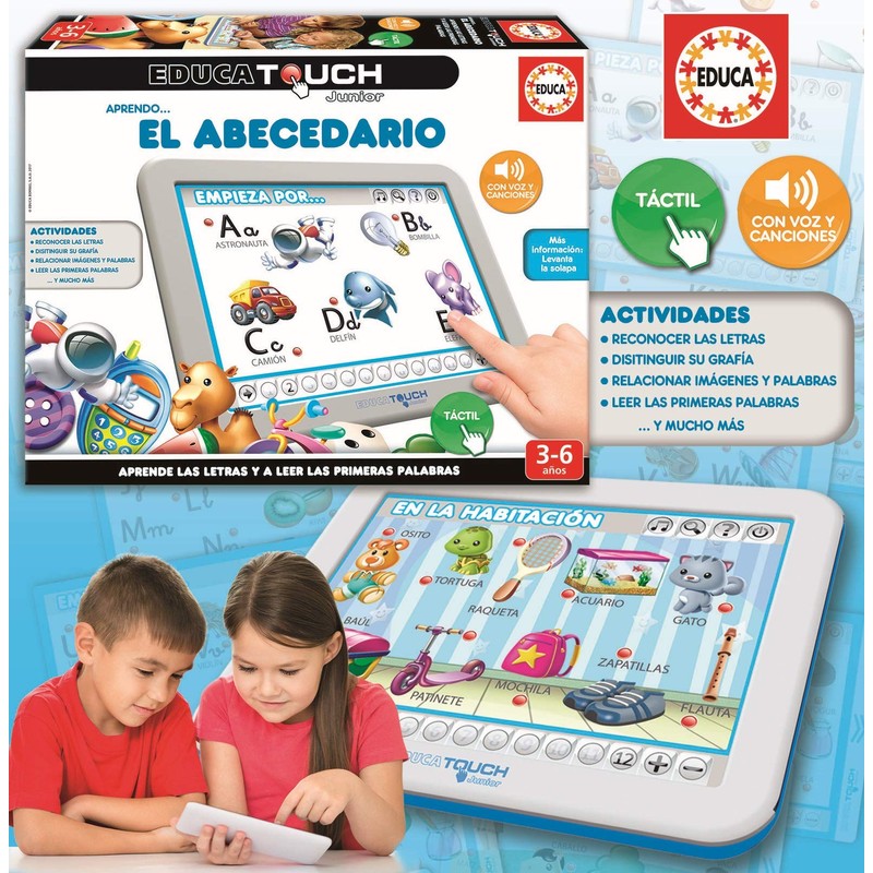 Educa Touch Junior Abecedario.(educativos)