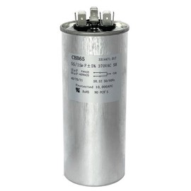 3314471.017 Capacitor 55+15 uF ±6% 370/440V RV Air Conditioner Motor Compatible with Dometic 3314471.017 55/15 MFD Heavy Duty RV AC Models