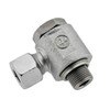 Angle Swivel Fitting 15 L M 18 x 1.5 Galvanised