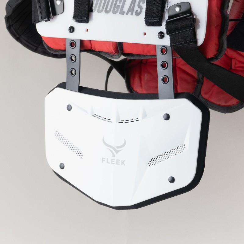 FLEEK Football Backplate V2 Gray Professional Football Backplate for Shoulder