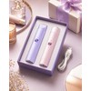 2-in-1 Electric Shaver for Women – Waterproof Rechargeable Razor &