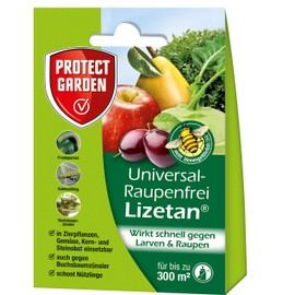 Lizetan Universal-Raupenfrei, Spritzmittel gegen schädliche Raupen und Zünsler an Zierpflanzen, Gemüse und Obst, 9 ml Konzentrat