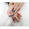  Premium Art Colorful Handmade Nail Tips ✨ - Long