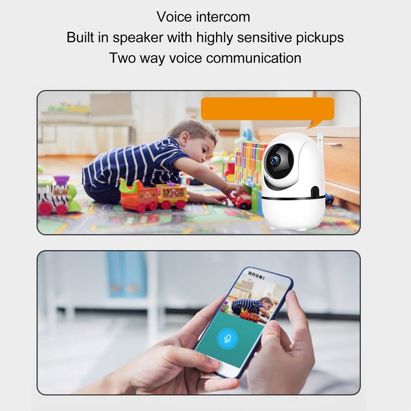 1MP Smart Wireless Surveillance Camera Audio Intercom Wifi Home Surveillance