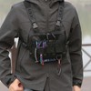 Chest Pack For Men,Oxford Cloth Portable Running Chest Bag 20L