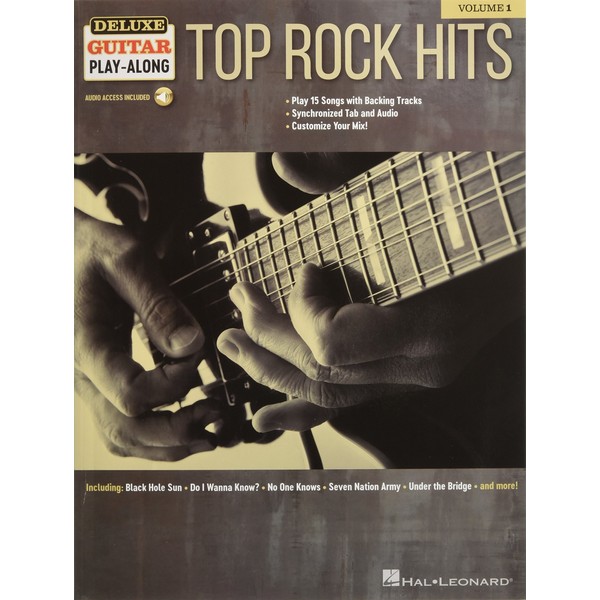 Top Rock Hits: Deluxe Guitar Play-Along Volume 1 (GUITARE, Band