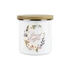 Purely Home Floral Wreath Kitchen Decaf Coffee Storage Canister -