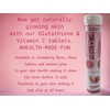 Glutathione 500mg & Vitamin C 500mg Strawberry Flavour Effervescent Tablets-Premium