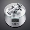 Ibergrif Angle Valve Toilet with 2 Outlets Universal Angle Regulating