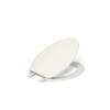 KOHLER K-4774-47 Brevia Elongated Toilet Seatwith Quick-Release Hinges and Quick-Attach
