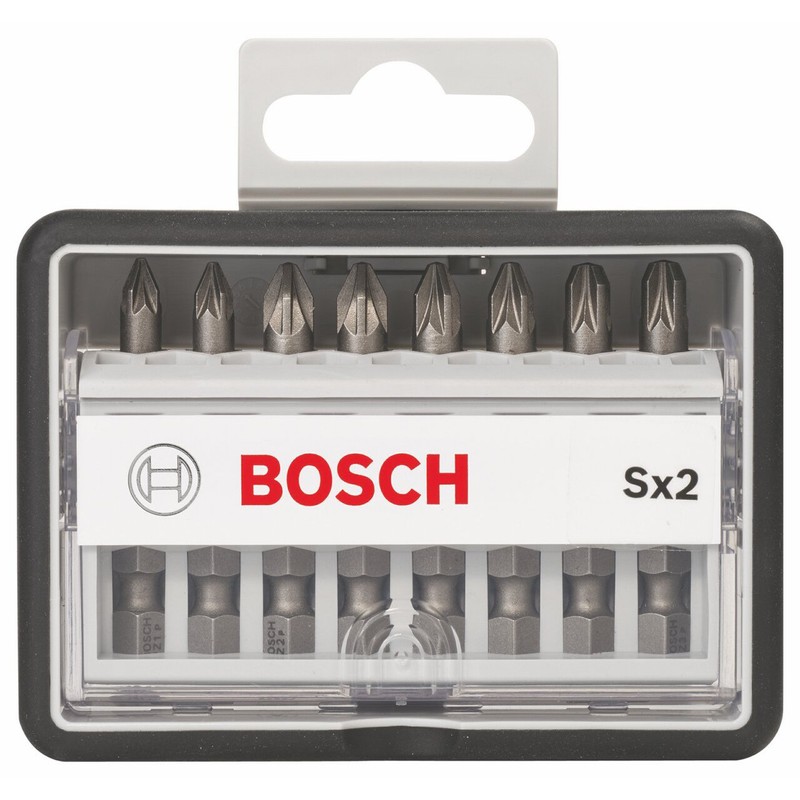 Bosch 2607002557 (2 607 002 557) 8-Piece Robust Line Screwdriver