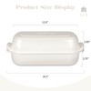 Enameled Cast Iron Loaf Pan with Lid, Dutch Oven Bread