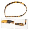 Healeved Leopard Print Headband for Women Aesthetic Hairband for Curly