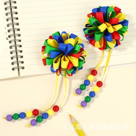 Back to school hair bows for girls,cute back school tassel ribbon hair clip barrettes for teens,toddlers kids students gift