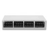 Nicear White USB2.0 9pin Header Extension Hub Splitter Adapter Converter