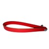 Quick Release Luggage Leather Strap for BROMPTON Red Blue (Red)