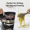 carrotez Silicone Tongs for cooking, Anti-Slip,Non-Scratch kitchen tongs 9.5 Inch
