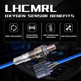 LHCMRL Oxygen O2 Sensors Upstream Compatible with Honda 2003-2007 3.0L 3.5L Pilot Odyssey Accord Ridgeline for Acura TL RL MDX 3.2L for Saturn Vue 2345010 36531-RCA-A01