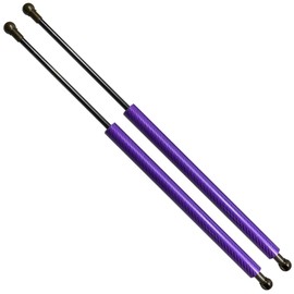 TENKIDOM Carbon Fiber Hood Struts Compatible with Honda Civic FC/FK 10th 2016-2021 Lift Supports Shock Absorber Bonnet Gas Dampers Springs Kit No-Drill Bolt-on