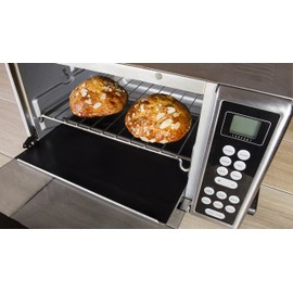 Kitchen + Home Toaster Oven Liner - Heavy Duty 100% PFOA & BPA Free – Non-stick Reusable Toaster Oven Liner - 2 Pack