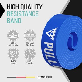 Bandas de asistencia para tirar hacia arriba, bandas de resistencia para tirar y sumergir para asistencia, banda de resistencia, bandas de resistencia resistente, incluye libro electrónico de