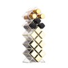 FLAGTOP Lipstick Holder Organizer 16 Spaces Acrylic Stackable Fish Shape