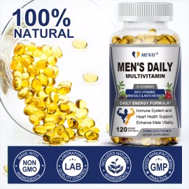 Multivitamin for Men - Mens Multivitamins for Daily Nutritional Support Mens A&C